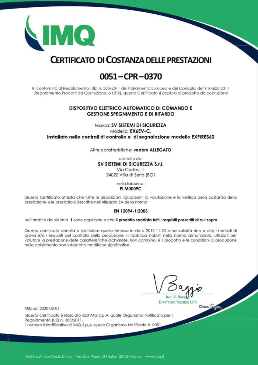 certificacion de producto