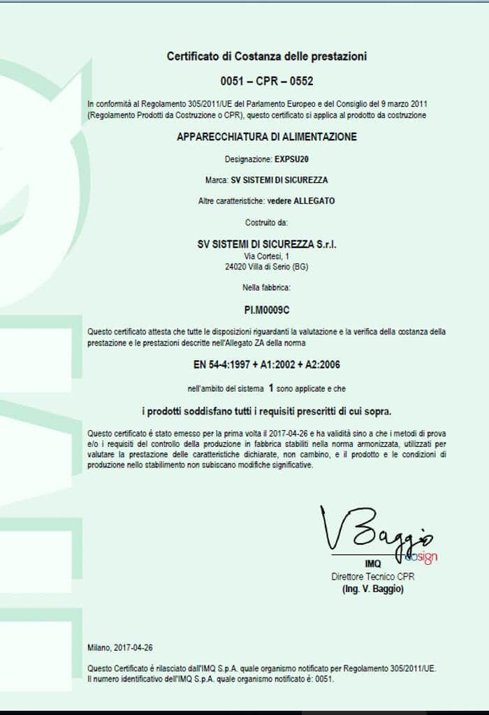 certificacion de producto