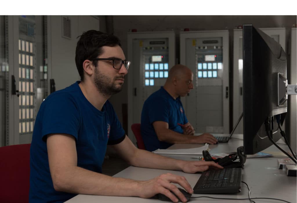 unidad de control de extinción