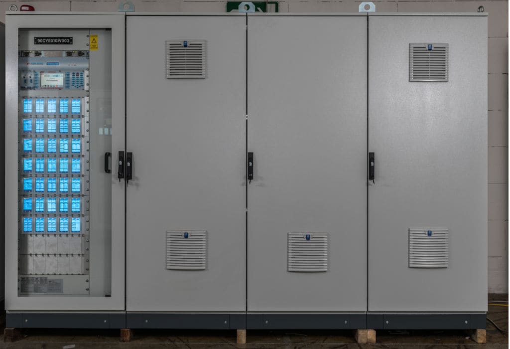 unidad de control de extinción