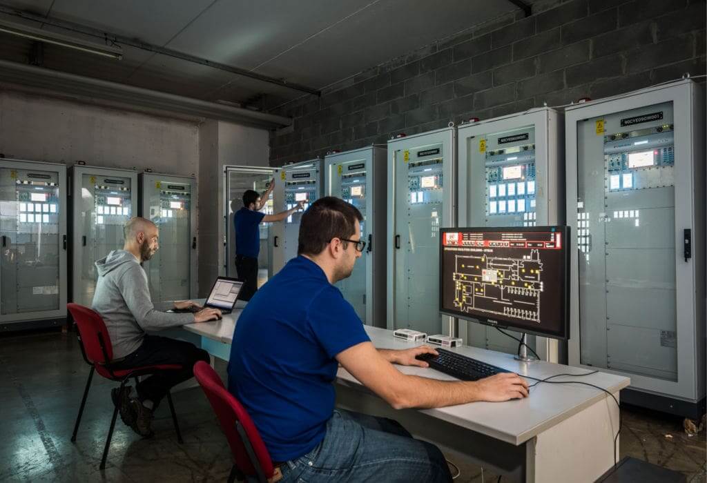 unidad de control de extinción