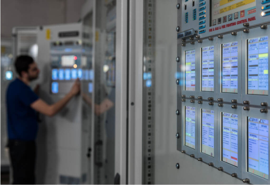 unidad de control de extinción