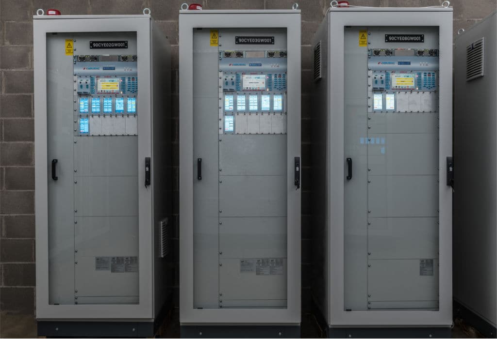 unidad de control de extinción